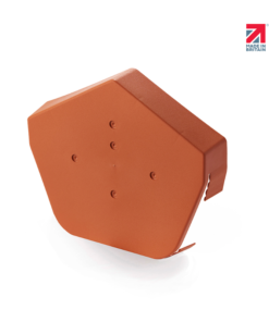 Easy Trim Angled Ridge Cap Terracotta