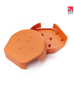 Easy Trim Terracotta Half Round Ridge Cap