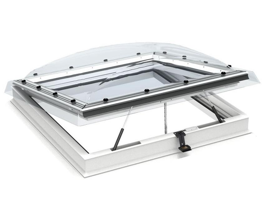 velux integra electric flat roof dome