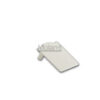Glazing Bar End Caps - White
