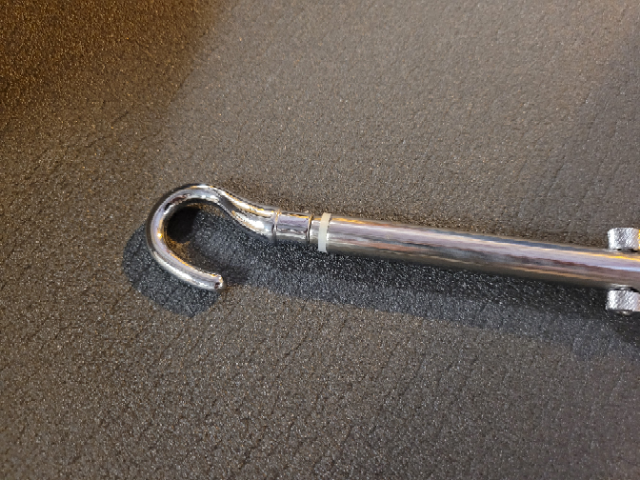 Chrome Vent Pole