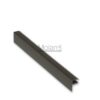 PVC F Section 10mm Brown