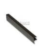 PVC F Section 16mm Brown