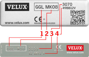 Velux Window Code