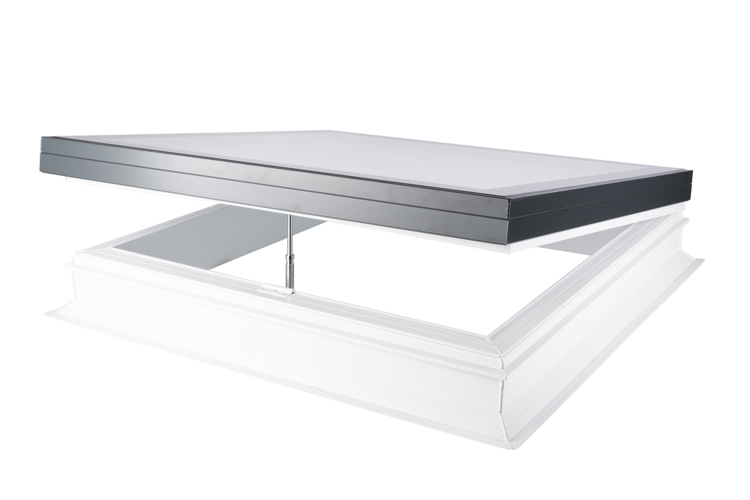 Coxdome Lumiglaze Manual Flat Glass Rooflight with 160mm Upstand