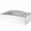 Coxdome Classic Rectangular Flat Roof Dome – Fixed