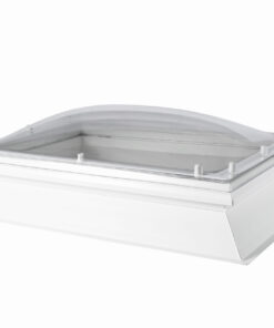 Coxdome Classic Rectangular Flat Roof Dome – Fixed