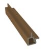 Storm Slatted Composite Cladding External Corner Teak