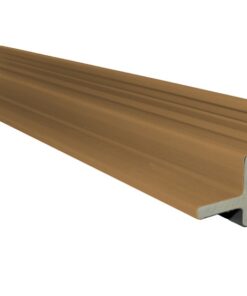 Storm Slatted Composite Cladding Internal Corner Teak