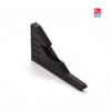 Easy-Trim Peep Wall Vent Black